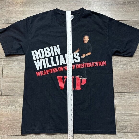 Y2K Robin Williams Weapons Of Set Destruction VIP Size M - Picture 6 of 6